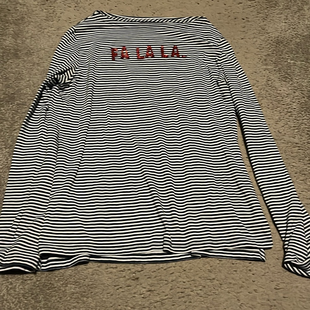 Vineyard vines girls falala t shirt size xl long sleeve